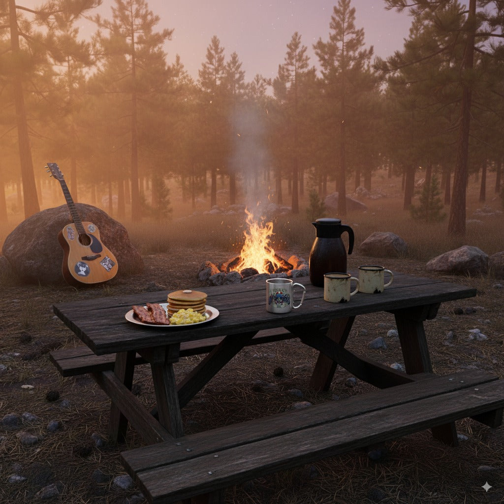 Taza Metálica "Born to Ride"