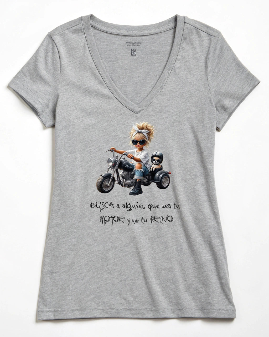CAMISETA "Busca a alguien que sea tu motor"