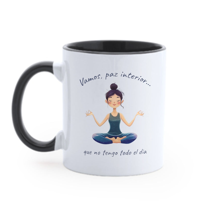 🧘♀️ Taza “Vamos, paz interior”