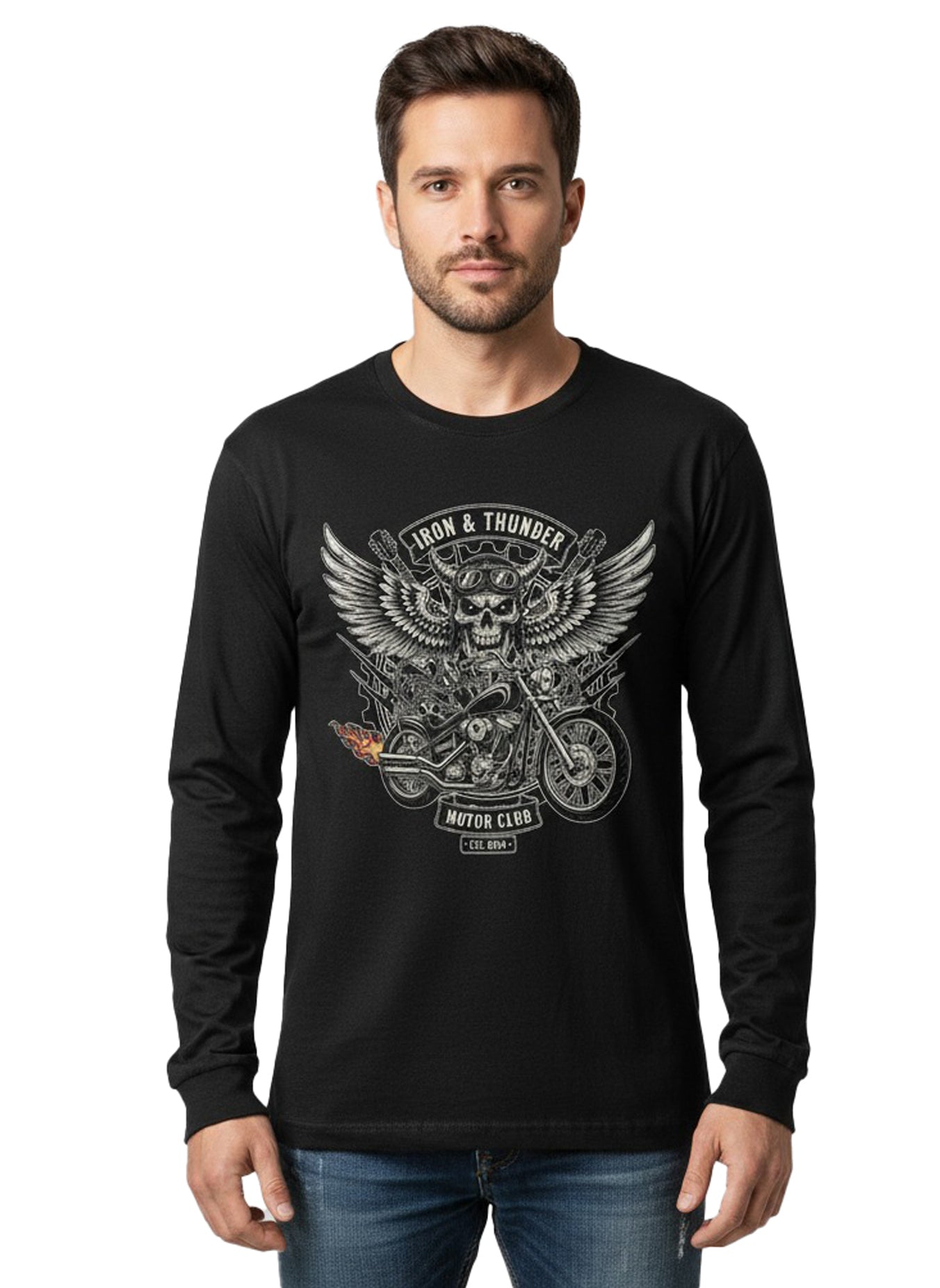 Camiseta manga larga "Iron & Thunder"