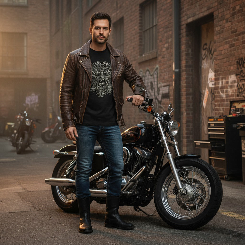 Camiseta manga larga "Iron & Thunder"