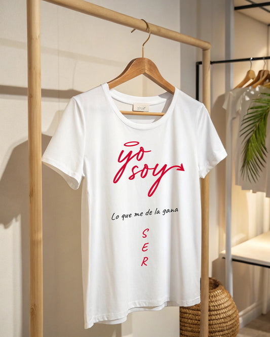 CAMISETA " Lo que me de la GANA...." v.3