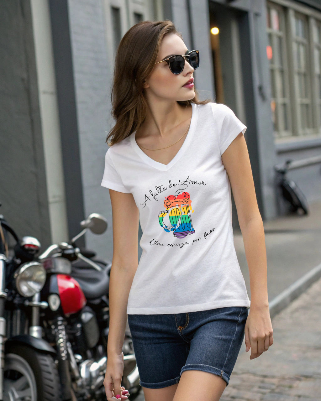 CAMISETA "A falta de Amor"