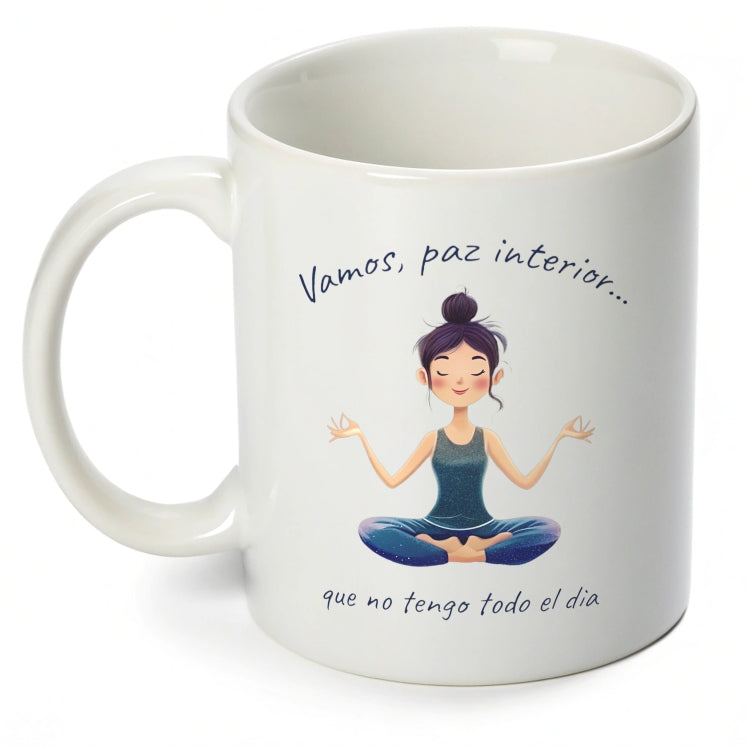 🧘‍♀️ Taza “Vamos, paz interior”