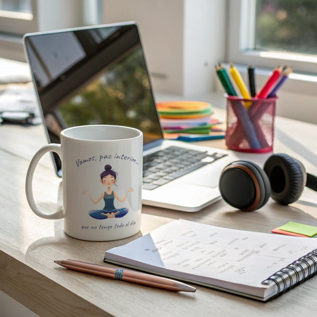 🧘‍♀️ Taza “Vamos, paz interior”