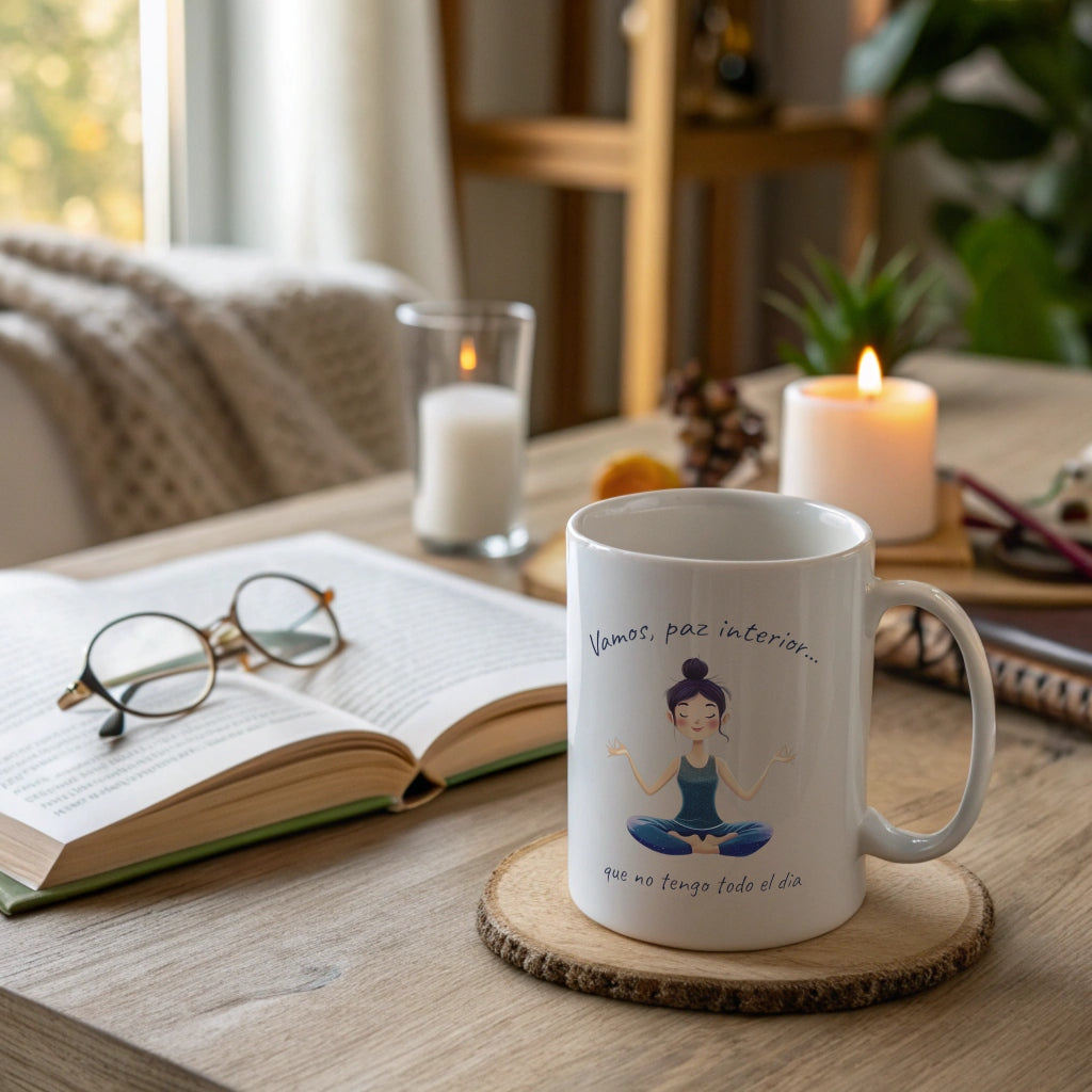 🧘‍♀️ Taza “Vamos, paz interior”