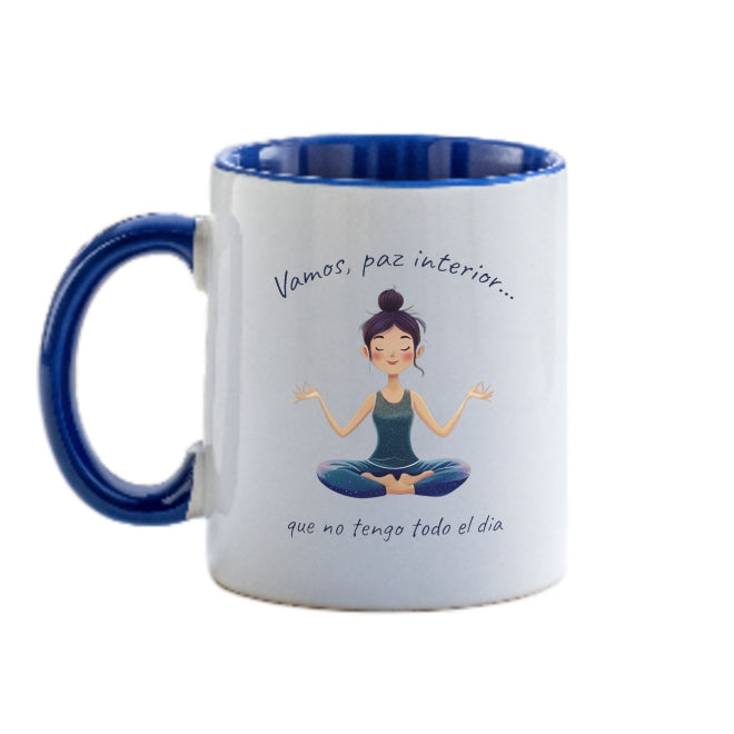 🧘‍♀️ Taza “Vamos, paz interior”